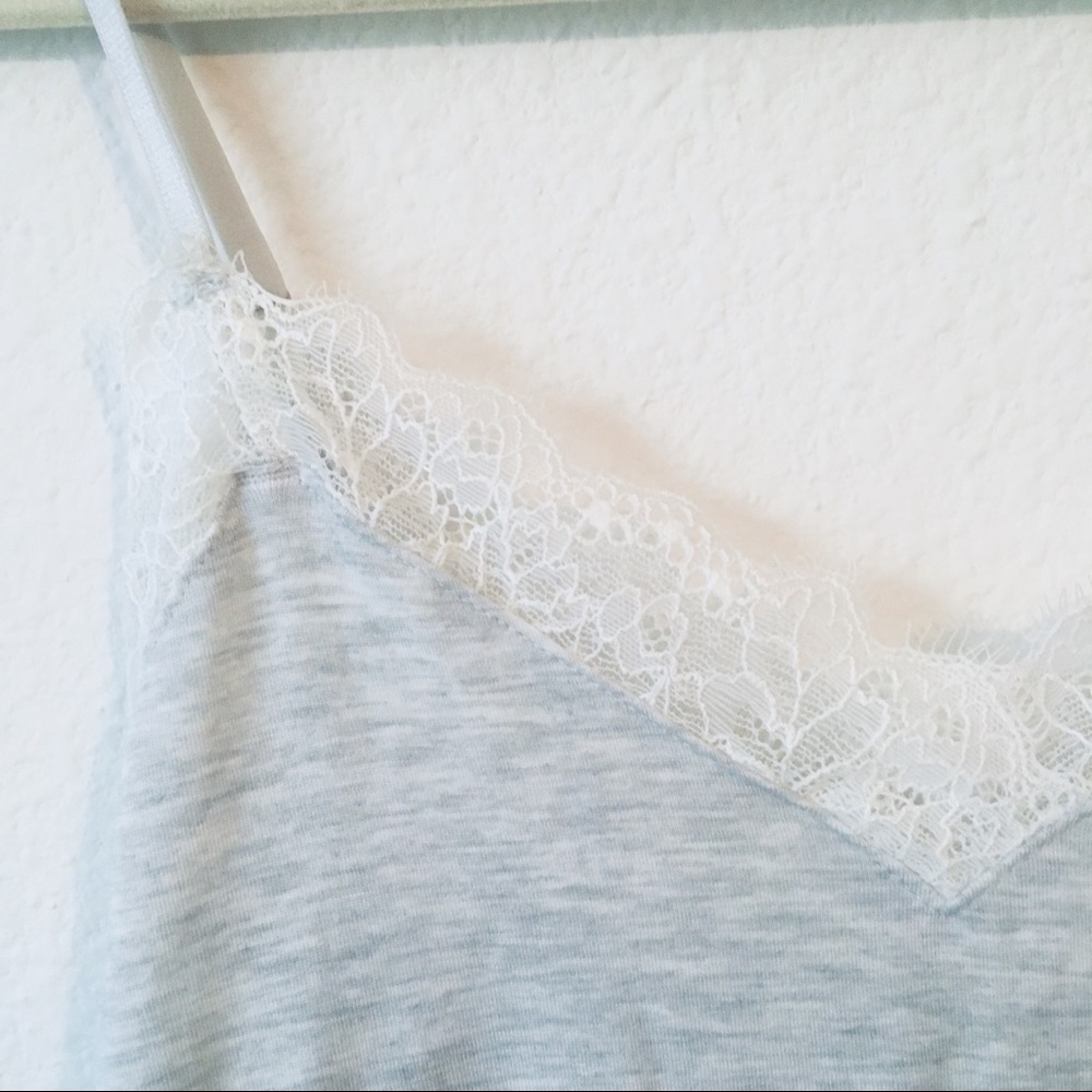 Lace-Detailed Tank - Picture 2 of 5